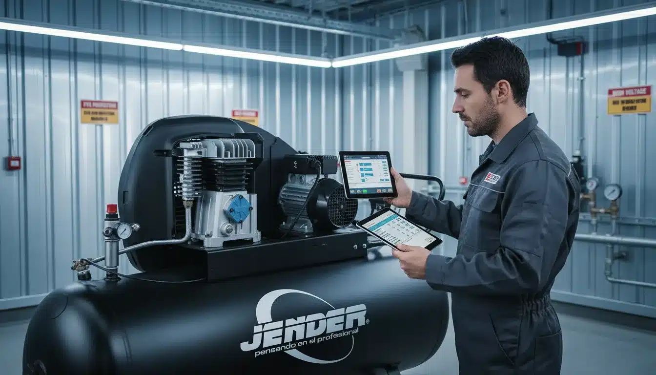 saber si el compresor de aire está dañado