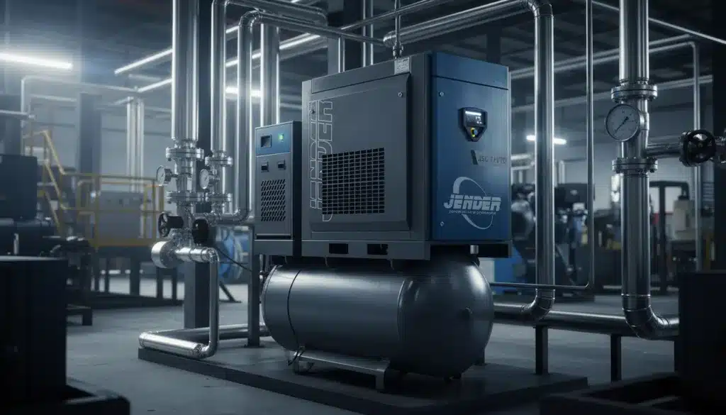 que es un compresor de tornillo