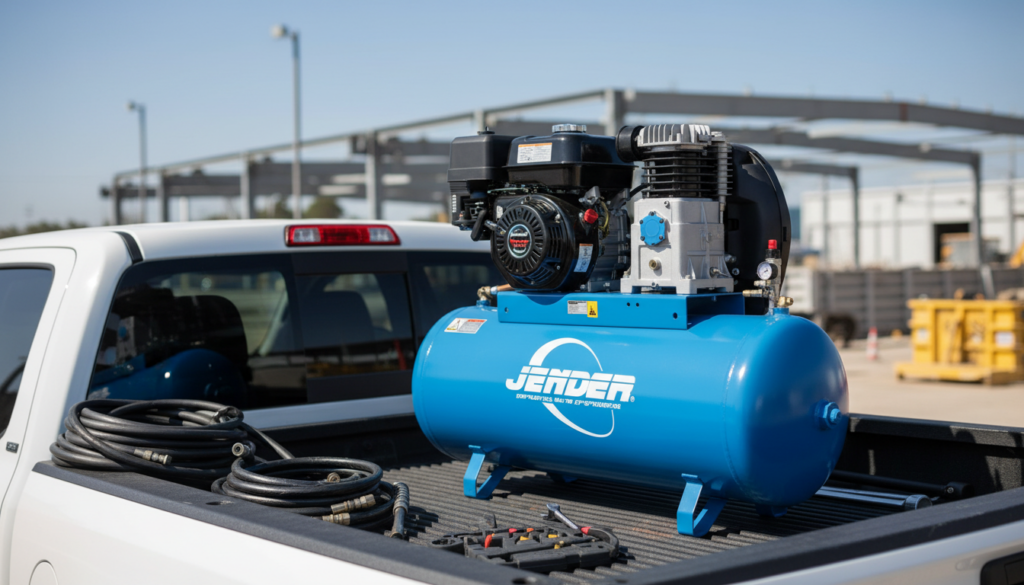 compresor de piston transportable de jender